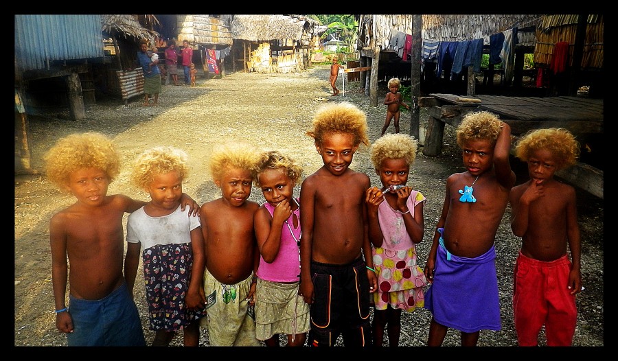 Blonds of the Solomon Islands Blonds of the Solomon Islands